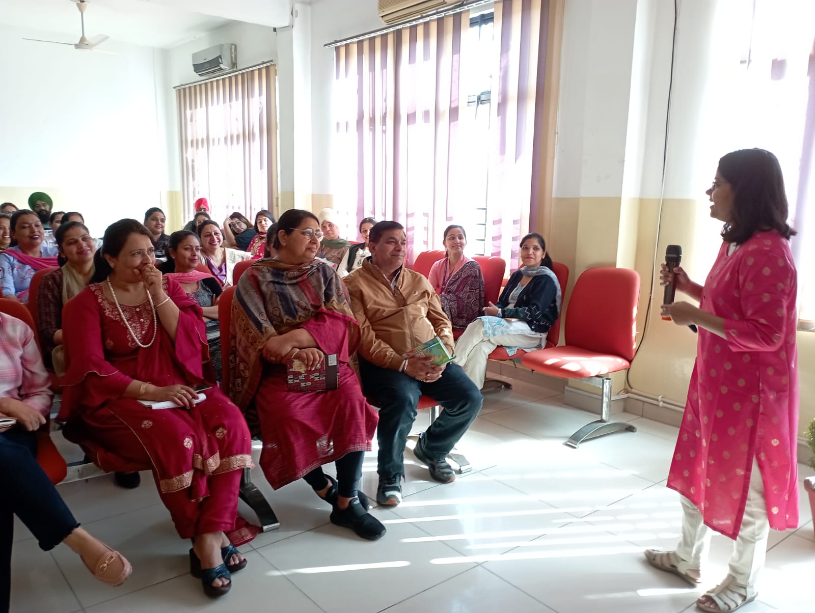 Drishti School organised a workshop on mental well being of teachers