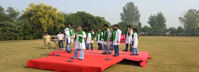 Drishti School Hosted Rally for Green Diwali at Gujjarwal Village 3