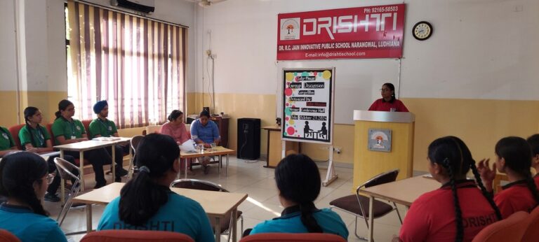 Group Discussion Competition held at Drishti School 1