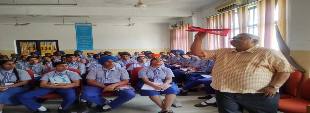 Interactive Session on “Principles of Flight through Chuck Gliders” Enlightens Students at Drishti School 2
